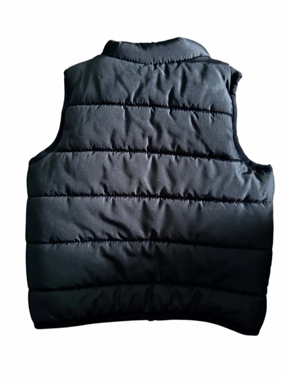🆕- Puma Baby Black Puffer Vest with Pink Logo 6-9 months